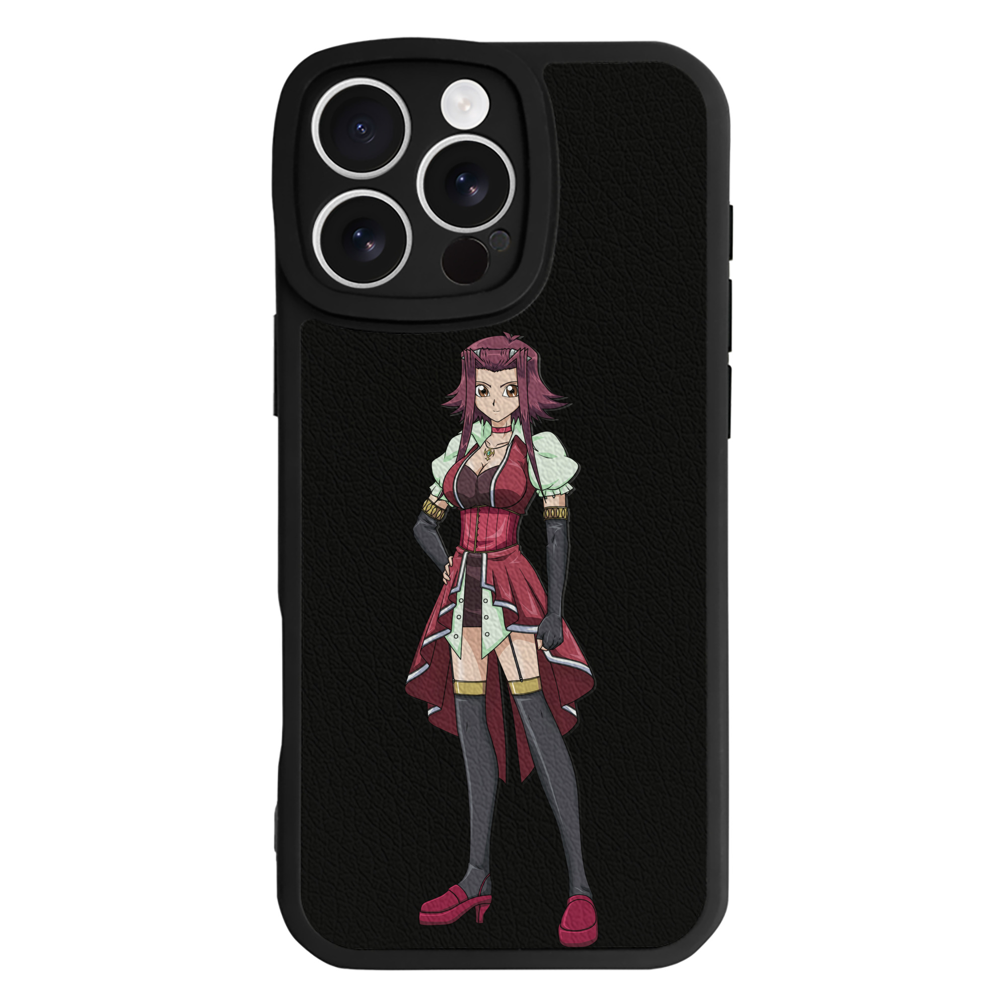 遊☆戯☆王 Yu-Gi-Oh! 【iPhone 16シリーズ対応】シリコンスマホケース（レザー調） 材質：シリコン